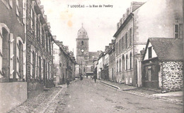 Loudéac (22 - Côtes D'Armor) La Rue De Pontivy - Loudéac