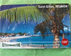 REUNION - Prepaid - TORC TELECOM - Saint-Gilles  -  100 FF - Riunione