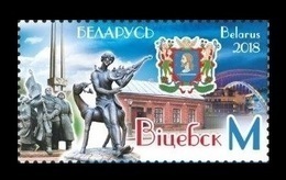 Belarus 2018 Mih. 1256 City Of Vitebsk. Arms. Monuments. Music. Slavianski Bazaar. Painter Marc Chagall MNH ** - Bielorussia