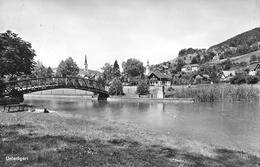 UNTERÄGERI → Bogenbrücke über Die Lorze Mit Dorfbild Anno 1961 - Unterägeri