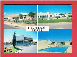 CASTALNAU LE LEZ 1996 MAIRIE ECOLE PISCINE CARTE EN BON ETAT - Castelnau Le Lez