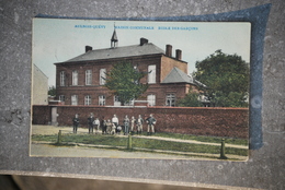 2010/AULNOIS-QUEVY/ Maison Communale Ecole Des Garçons (colorisée) - Quévy