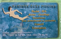 REUNION  -  Prepaid  -  XTS Telecom  -  PANIMEX-EGEE PISCINE - Reunion