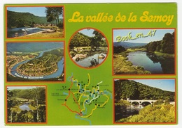{59523} La Vallée De La Semoy , Carte Et Multivues ; Divers Aspects - Cartes Géographiques