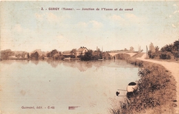 ¤¤  -  GURGY   -  Jonction De L'Yonne Et Du Canal     -  ¤¤ - Gurgy