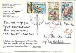 Pub  ''  OCETOUR  '' 17/12/74 Pour La Rochelle - Cartas & Documentos