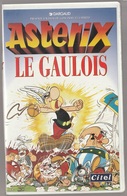 Astérix Cassette VHS Astérix Le Gaulois Citel Boitier Blanc - Video & DVD