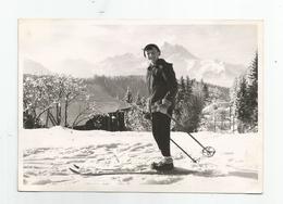 Suisse Vaud Villars Sur Ollon Carte Photo  Ski 1953 - Ollon