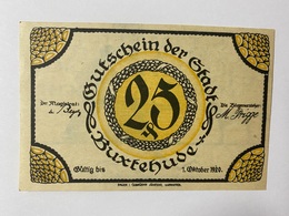 Allemagne Notgeld Buxtehude 25 Pfennig - Collections