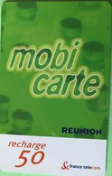 REUNION  -  Recharge Mobicarte 50 - Riunione