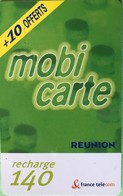 REUNION - Recharge Mobicarte  - 140 + 10 - Réunion