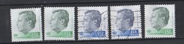 Luxembourg  2019  YT / Lot De 5 Timbres - Gebruikt