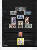 13 TIMBRES ST PIERRE & MIQUELON OBLITERES & NEUFS** & * DE 1892 à 1994    Cote : 24,80 € - Usados