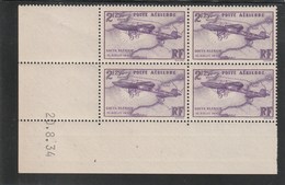 Coin Daté  Poste Aérienne ** N° 7   20/8/34 - Airmail