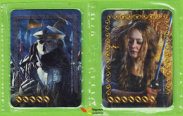 Voyo  LOTR - LAY'S - Two Cards  NEW Esterling Eowina Poland - Lord Of The Rings