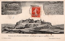 ANDELOT ( 52 ) - Forteresse De La Prévôté D'ANDELOT Détruite En 1635 . - Andelot Blancheville