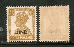 India JIND / JHIND / JEEND State KG VI 1An3ps SG 141 / Sc 169 MNH Fine - Jhind