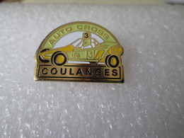 PIN'S   AUTO CROSS  COULANGES - Rallye