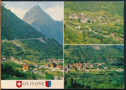 °°° 16051 - SVIZZERA - TI - OLIVONE - VEDUTE VUE VIEWS - 1978 With Stamps °°° - Olivone