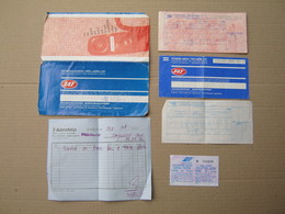 JAT YUGOSLAV AIRLINES / Belgrade - Dubrovnik, 1990. - Passenger Ticket And Baggage Check ( LOT ) - Biglietti