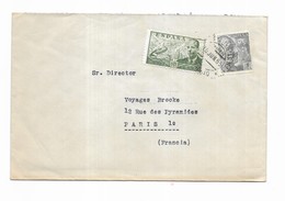 1955 ESPAGNE HOTEL INTERNATIONAL MADRID SAN SEBASTIAN - Franking Machines (EMA)