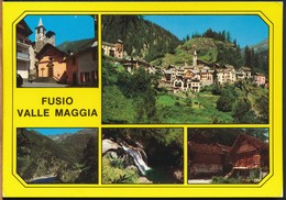 °°° 16055 - SVIZZERA - TI - FUSIO - VALLE MAGGIA - 1994 With Stamps °°° - Fusio