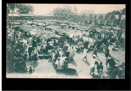 SOUDAN Ségou. Le Marché 1928 Old Postcard - Sudan
