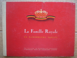 Album 1938 CHOCOLAT JACQUES "LA FAMILLE ROYALE" - Complet - 24 Pages : 96 Chromos - Sammelbilderalben & Katalogue