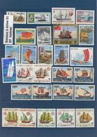 Bateaux à Voiles Lot De  50 Timbres Variés - Ships