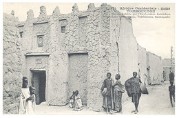 Cpa Afrique - Soudan -  Tombouctou - Maison Habitée Par L'explorateur Autrichien Lenz ..   ( Fortier ) - Sudan