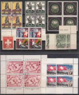 Switzerland Military Labels Lot - Viñetas