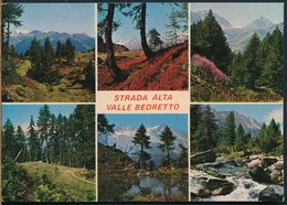 °°° 16085 - SVIZZERA - TI - STRADA ALTA VALLE BEDRETTO - 1983 With Stamps °°° - Bedretto