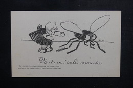 CROIX ROUGE - Carte Postale - Carte De La Commission Américaine Contre La Tuberculose - L 50450 - Croix-Rouge