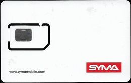 France - SYMA (Small Logo - Silver Chip) - Www.symamobile.com #1, Issue 02.2017, GSM SIM6 Mini/Micro/Nano, Mint - Otros & Sin Clasificación