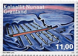 Danmark Gronland 0751/52 Stations - Estaciones Científicas Y Estaciones Del Ártico A La Deriva