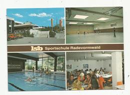 Cp , Allemagne , RADEVORMWALD , Sportschule ,  Landessportbund ,  Voyagée , Multi Vues - Radevormwald