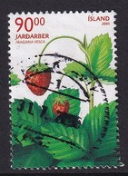 Iceland 2005, Strawberry Minr 1107 Vfu - Gebraucht