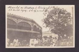 CPA Sénégal Afrique Noire Carte Photo RPPC écrite Voir Scan Du Dos Market - Sénégal