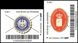 Biberpost: "Grüße Aus Oebisfelde: Siegelmarken", Satz (0,48 EUR), Pfr. - Sonstige