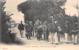 Ile De Ré.    17      St Martin   Arrivée Au Dépôt   Bagnard.Forçat.     (voir Scan) - Ile De Ré