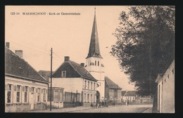 WAARSCHOOT  KERK EN GEMEENTEHUIS - Waarschoot