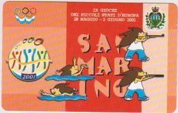 SAN MARINO - 067 - HEDGEHOG - OLYMPIC - SHOOTING - SWIMMING - Saint-Marin