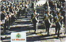 SAN MARINO - 072 , 073 , 074 - LA MILIZIA - MILITARY - ARMY - SET OF 3 CARDS - MINT - Saint-Marin