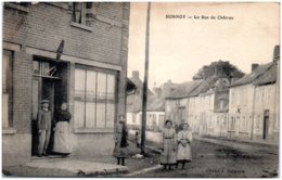80 HORNOY - La Rue Du Chateau - Hornoy Le Bourg