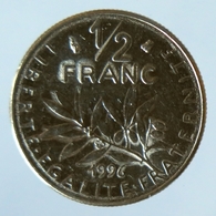 F19839.1 - FRANCE - 1/2 Franc Semeuse - 1996 - 1/2 Franc