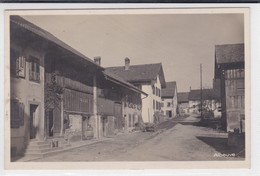 Albeuve, Carte-photo, Rue Du Village - Albeuve