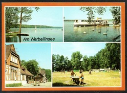 D2376 - TOP Werbellinsee Bahnhof Campingplatz E 25 - Bild Und Heimat Reichenbach - Eberswalde