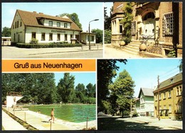 D2380 - TOP Neuenhagen Kulturhaus Freibad Post - Bild Und Heimat Reichenbach - Neuenhagen B. Berlin