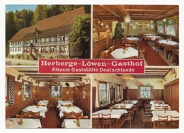 Schönberg (Seelbach) Bei Lahr - Pass-Höhen-Hotel Geroldseck Und Herberge Zum Löwen-Gasthaus - Lahr