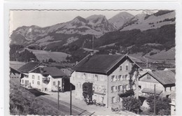 Albeuve, Hôtel De L'Ange, Voie GFM, Carte-photo - Albeuve